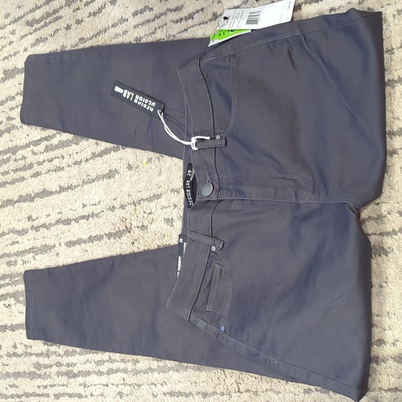 NWT Design Lab Grey hi rise skinny jeans - Picture 6 of 9